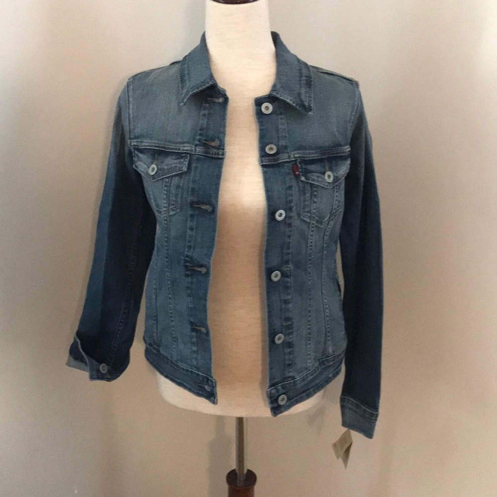 Levi denim jacket.